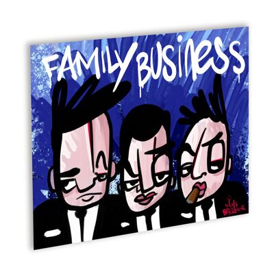 Family Business Canvas Wit_40 x 30 cm