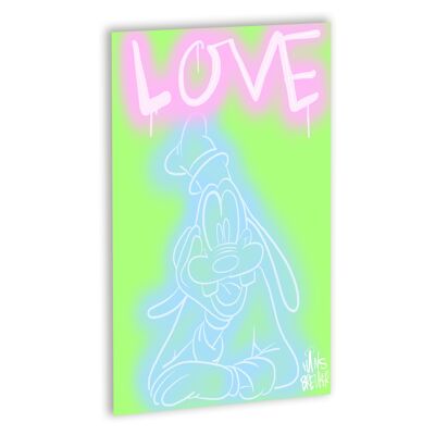 Love Dream Canvas Zwart_60 x 80 cm