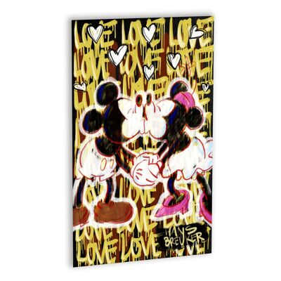 Love love love! Canvas Zwart_60 x 80 cm