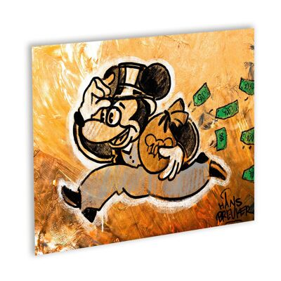 Mickey Monopoly Canvas Wit_40 x 30 cm