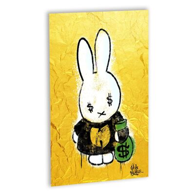 MoneyMiffy Canvas Wit_60 x 80 cm