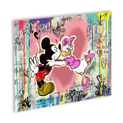 Streetlove Canvas Wit_80 x 60 cm