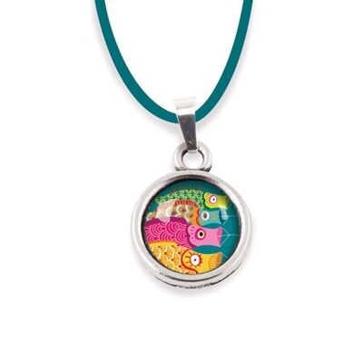 Children's Necklace Silver surgical stainless steel - Koinobori