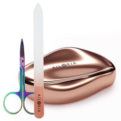 Juego de removedor de callos de pie DOUCETTE SET - Rose Gold