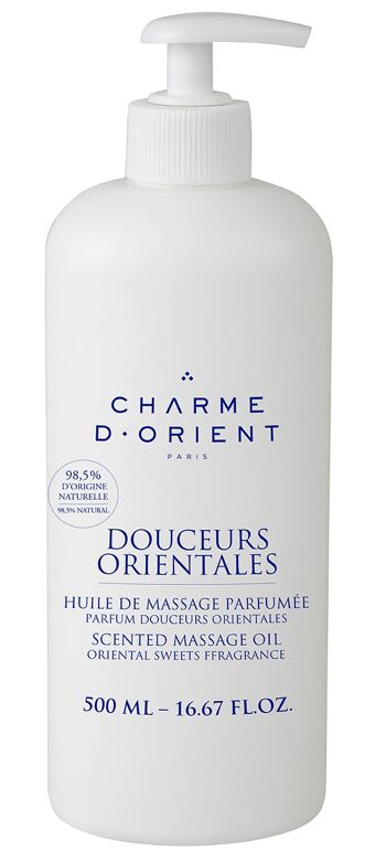 Huile corporelle parfum Douceurs Orientales - 500ml