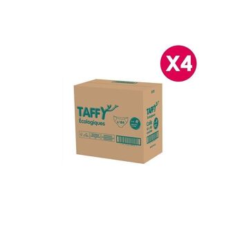 Couches écologiques Maxi+ Taffy Taille 4+ - 9/20 Kg 2