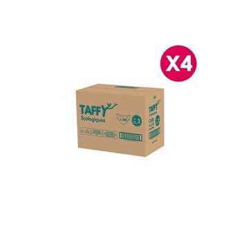 Couches écologiques Mini Taffy Taille 2 - 3/6 Kg 2