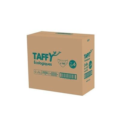 Pañales Ecológicos XL Taffy Talla 6 - más de 16 Kg