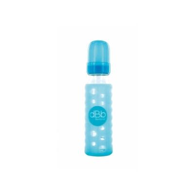 Sur-bib en silicone - turquoise ( par 2) (protège biberon) - dBb Remond