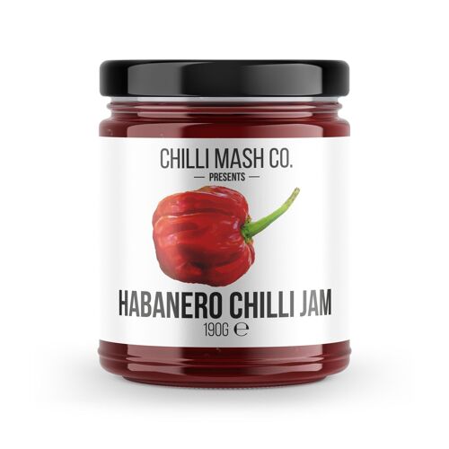 Habanero Chilli Jam | 190g | Chilli Mash Company | Medium Heat