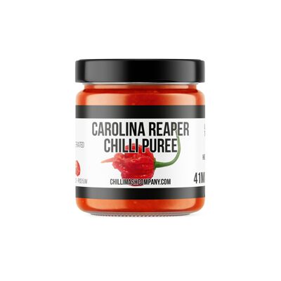 Puré de chile Carolina Reaper | 41ml | Compañía de puré de chile | La pasta de chile más picante del mundo