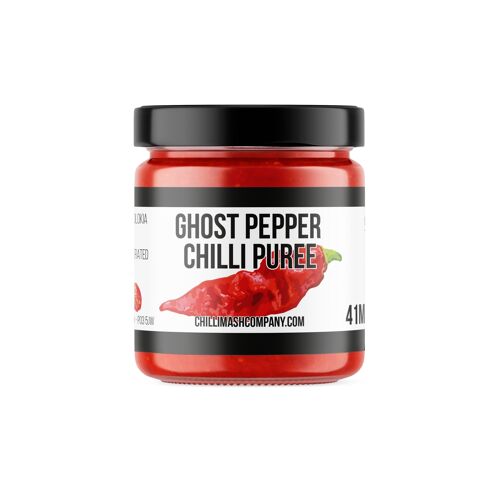 Ghost Pepper Chilli Puree | 41ml | Chilli Mash Company