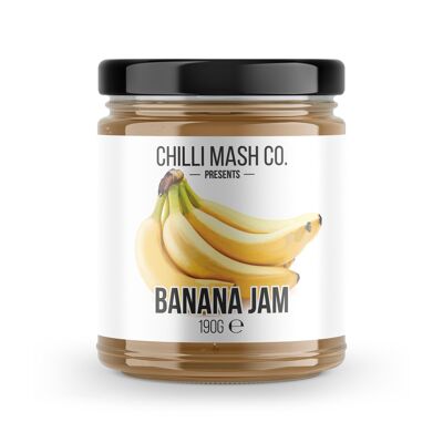 Banana Jam | 190g | Chilli Mash Company | Delicious Caribbean Inspired Jam