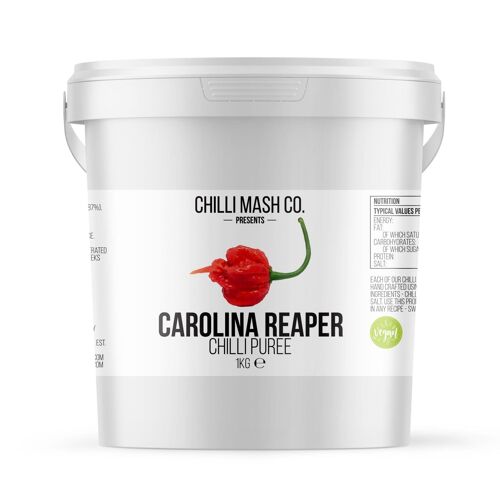 Carolina Reaper Chilli Puree | 1kg | Chilli Mash Company | Catering Size
