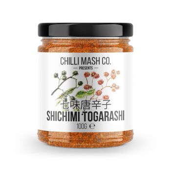 Mélange d'épices Shichimi Togarashi | Entreprise de purée de piment | 190g | Mélange d'épices japonais 1