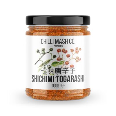Mélange d'épices Shichimi Togarashi | Entreprise de purée de piment | 190g | Mélange d'épices japonais