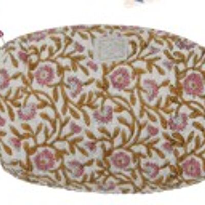 Trousse de toilette indienne INDIRA CARMA ROSEE PINK