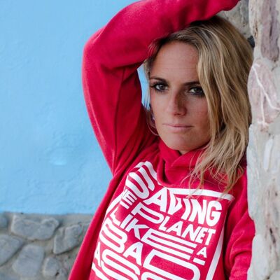 Sudadera con capucha Badass unisex - Rojo