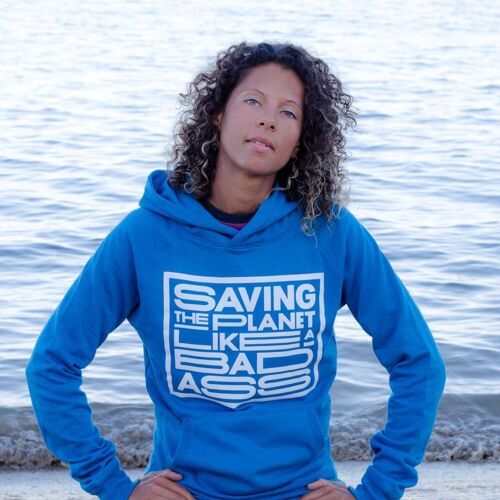 Unisex Badass Hoodie - Blue