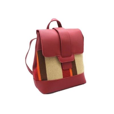 Zaino con telaio rosso