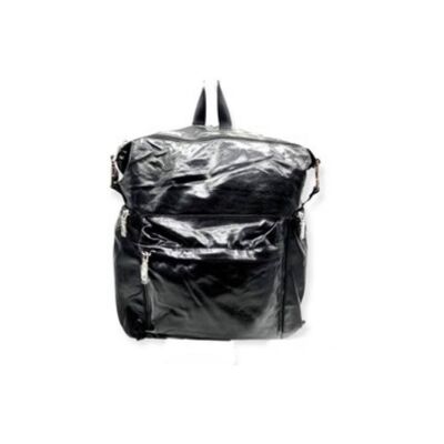 Metallic backpack Maui black