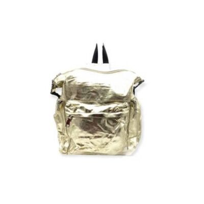 Maui gold metallic backpack