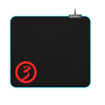 Ozone Ground Level Pro Spectra - Professional RGB Gaming Mousepad