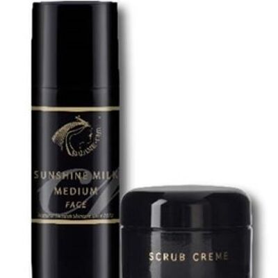 CREMA SCRUB + BUS FACE MEDIUM , SKU013