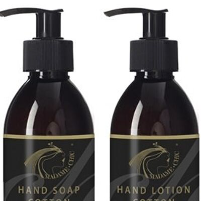 KIT MAINS COTON, SAVON + LOTION, SKU107