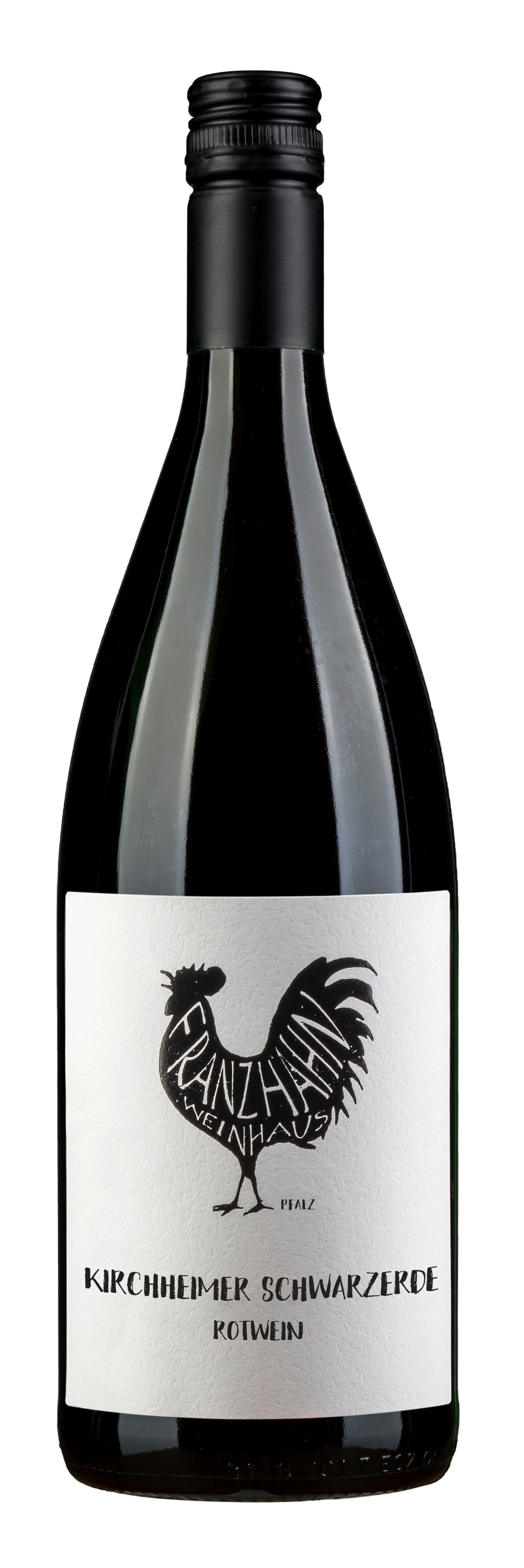 Kirchheimer Schwarzerde cuvée di vino rosso QbA Pfalz 1,0 ltr.