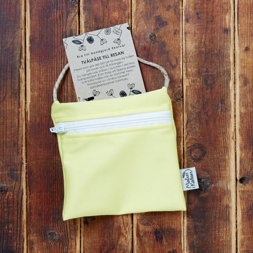 Soap bag for the trip - Light Yellow