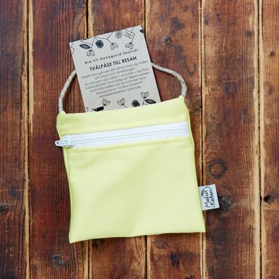 Bolsa de jabón para el viaje - Amarillo Claro