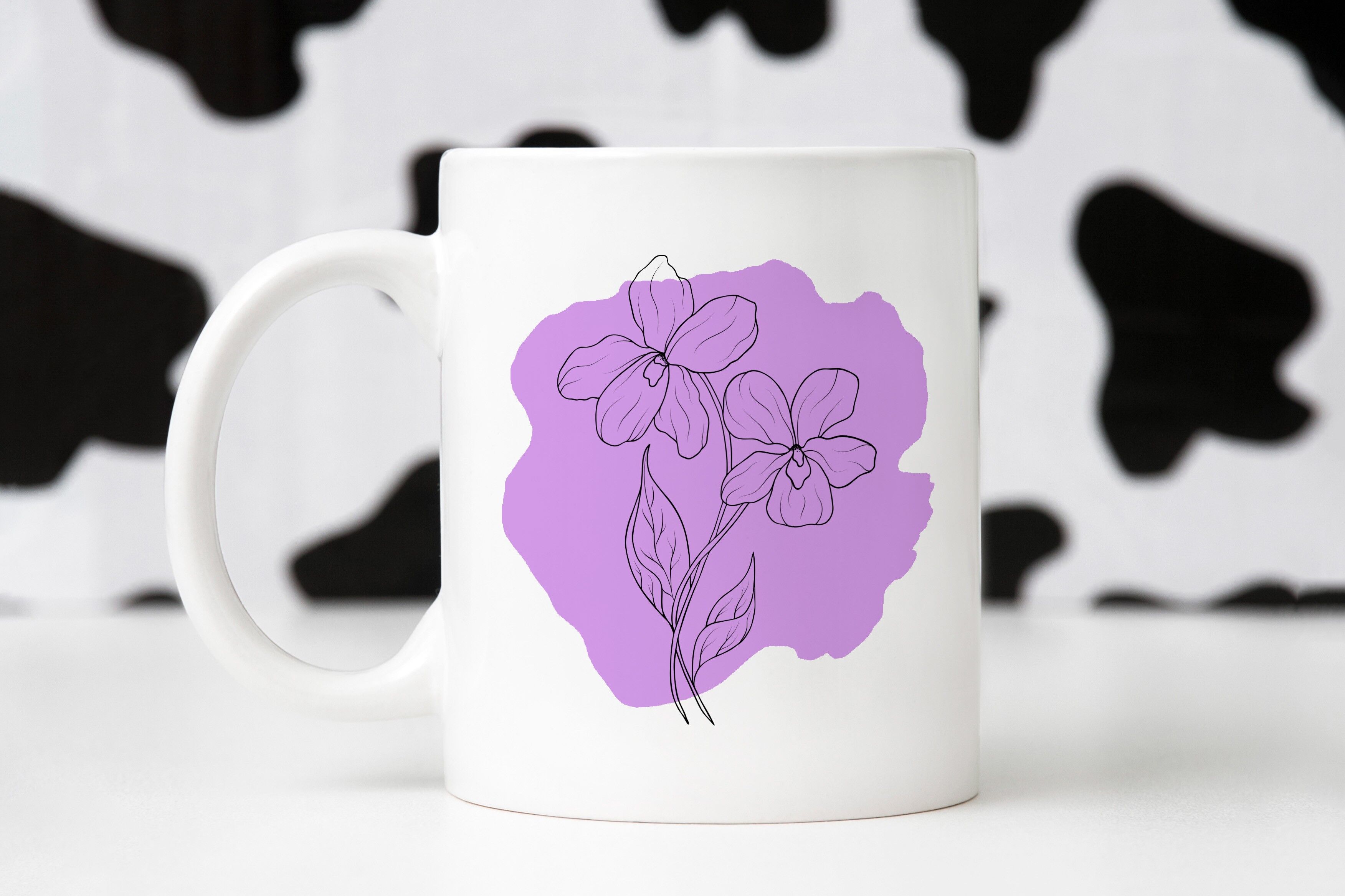Tazza Birthflower di febbraio