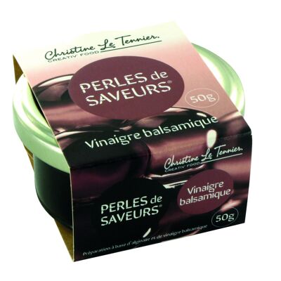 Perles de saveurs vinaigre balsamique