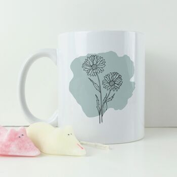 Mug Fleur de Naissance d'Avril