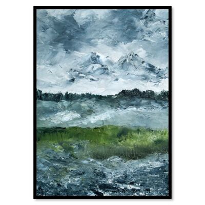 Poster 50x70 - Landscape Study August Strindberg