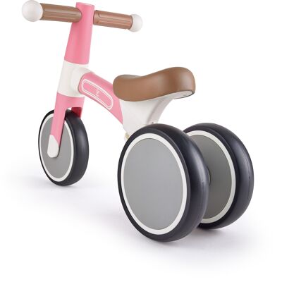 Hape - Juguete de madera - Bicicleta de equilibrio Vespa rosa