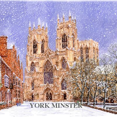 Fridge magnet Winter's Magic York.