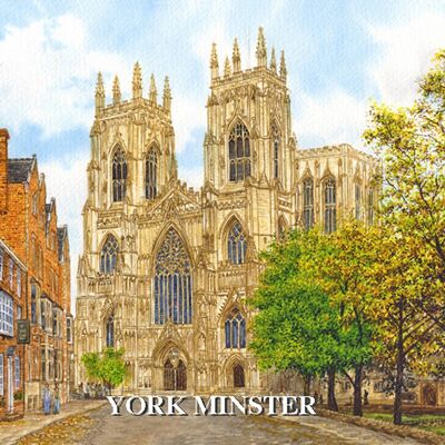 Imán De Frigorífico Ministro de York.