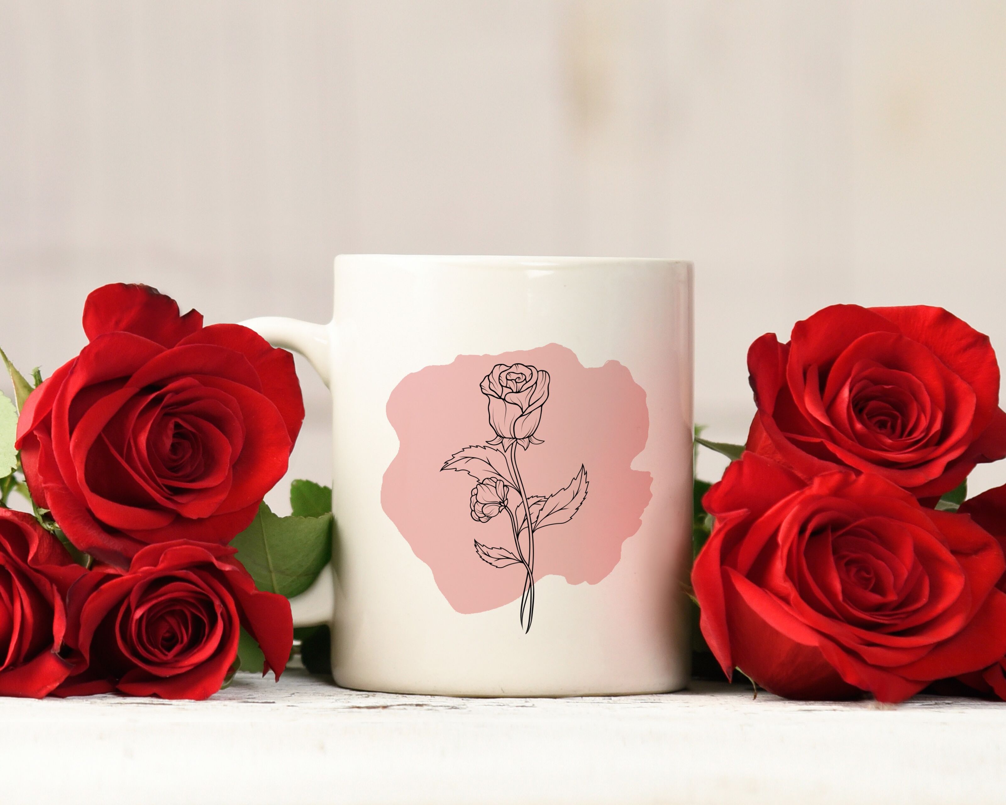 Kaufen Sie Juni-Birthflower-Tasse zu Großhandelspreisen