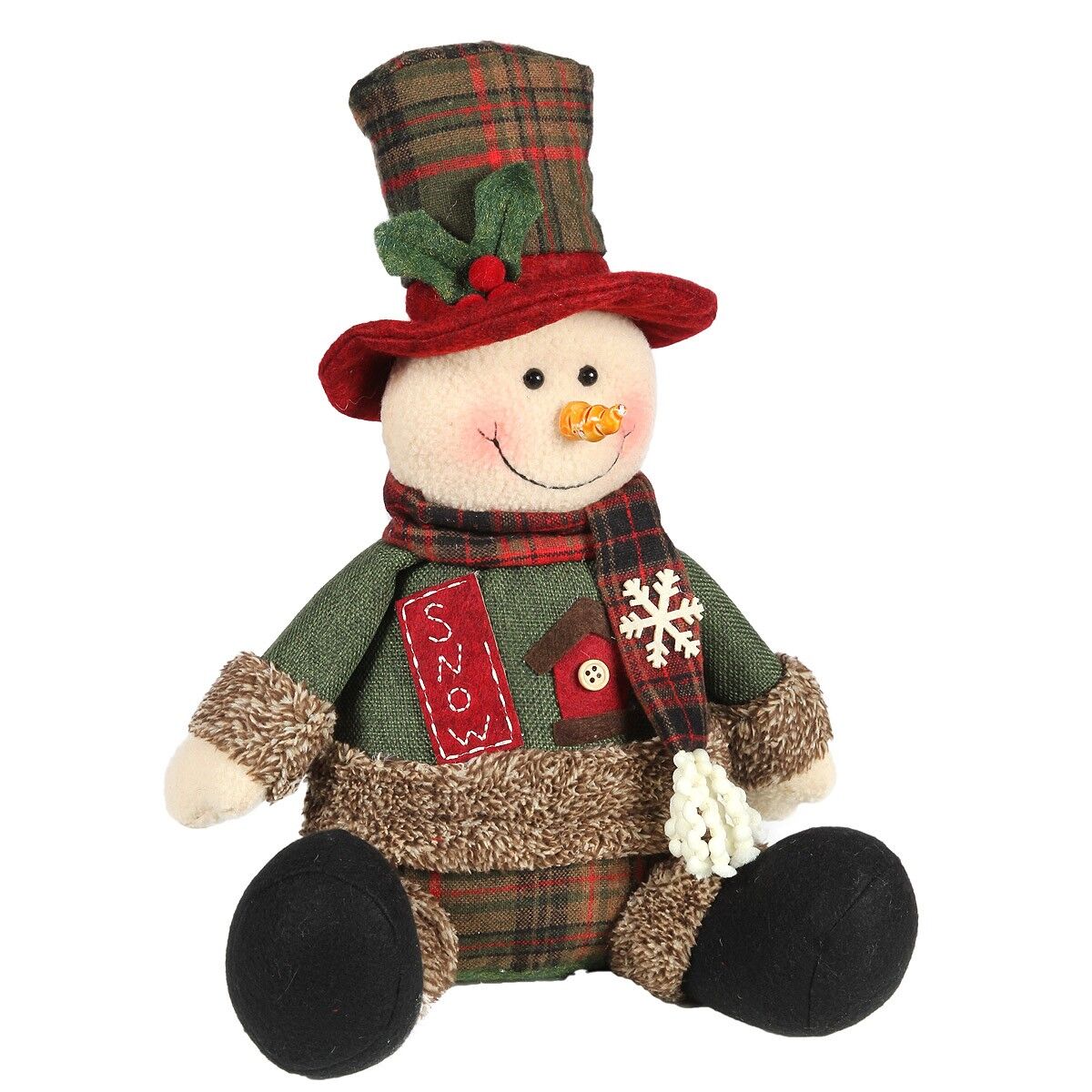 Pupazzo di neve seduto - Neve