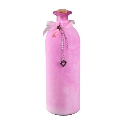 Bottiglia Deco - rosa L