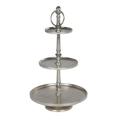 Etagere 3 Stufen Silber