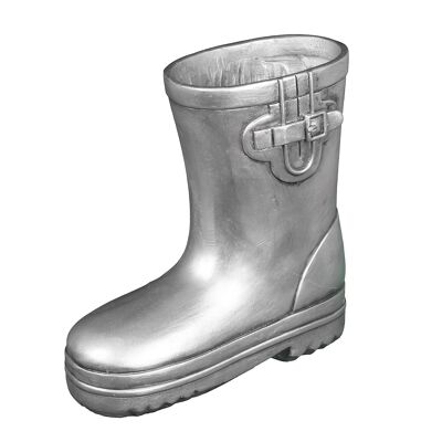 Bottes en Caoutchouc Argent Antique - Grand