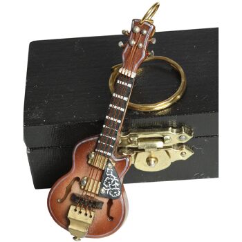 Porte-clés guitare western 7cm