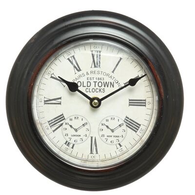 Orologio da parete in metallo 20cm