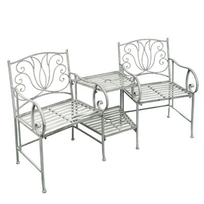 Gartenensemble Stühle mit Tisch