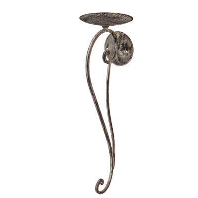 Wall sconce in antique gray -(H)48cm