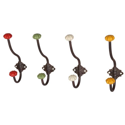 Buy wholesale Hook with White - (H)23cm Brown Ceramic 