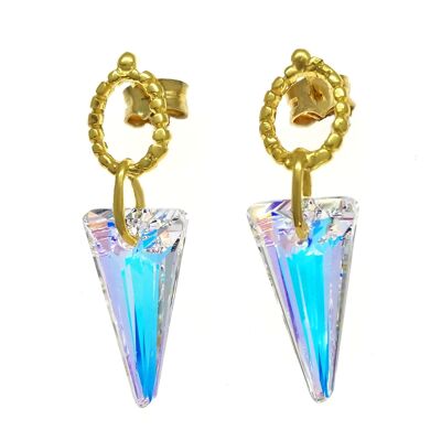 Pendientes modernos Glitters creados con Crystales